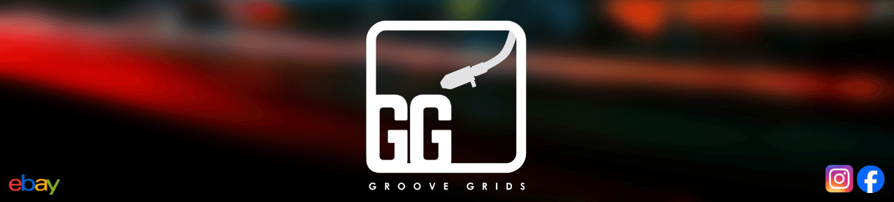 GrooveGridsUK vinyl record storage accessories banner