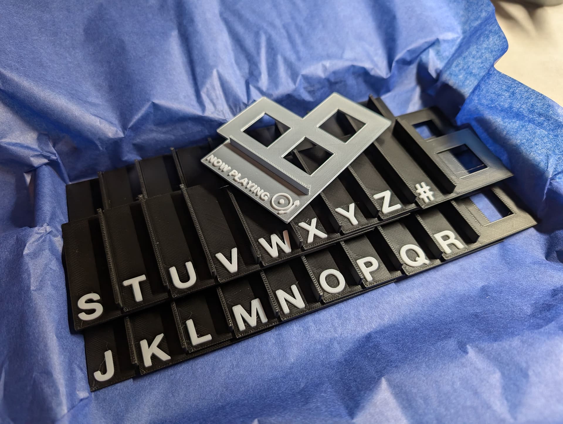 Groove Grids Lite A-Z vinyl divider set