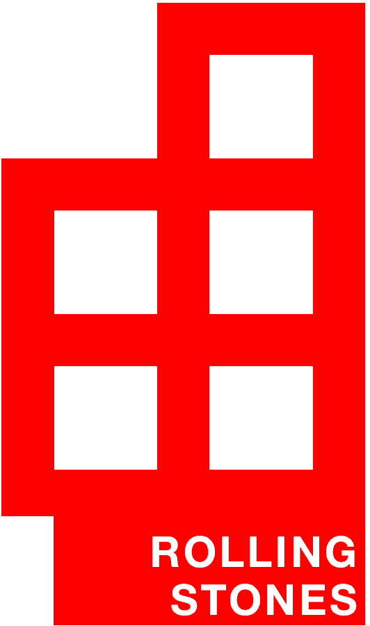 Red custom Rolling Stones GrooveGrids divider