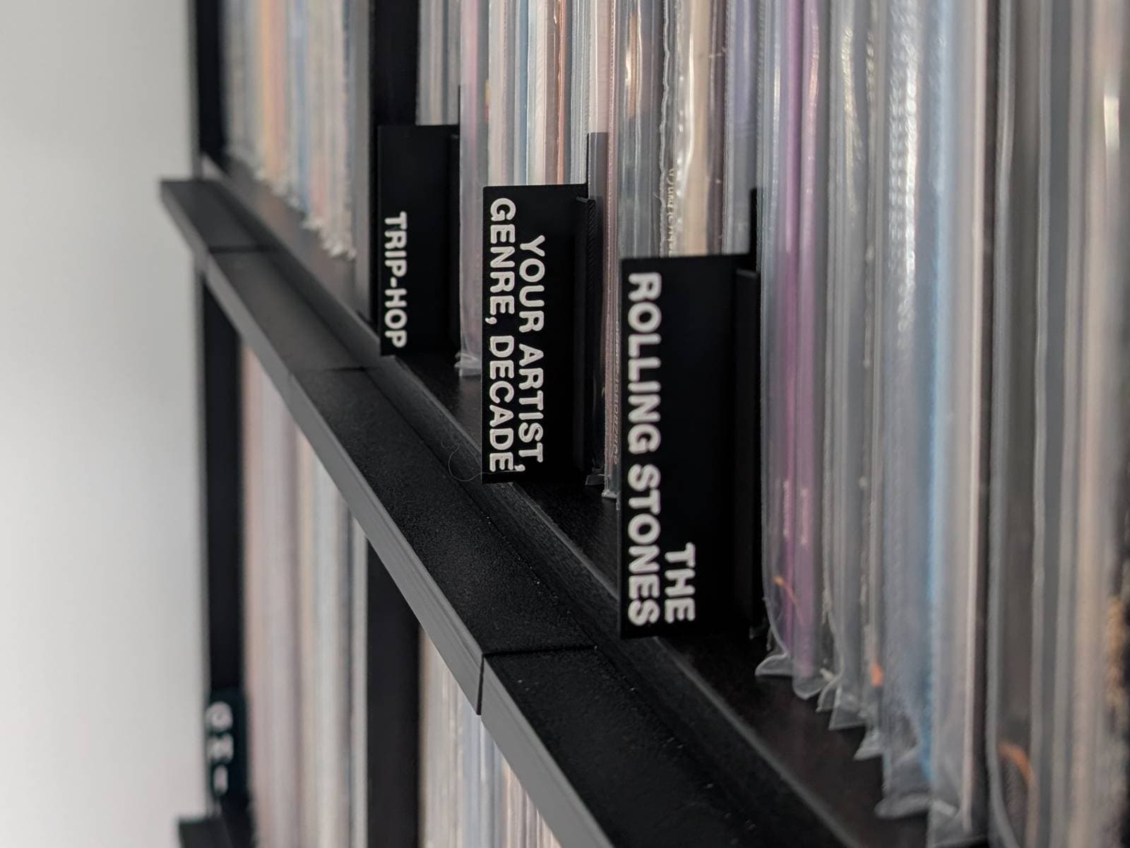 GrooveGridsUK custom 10 pack vinyl record dividers